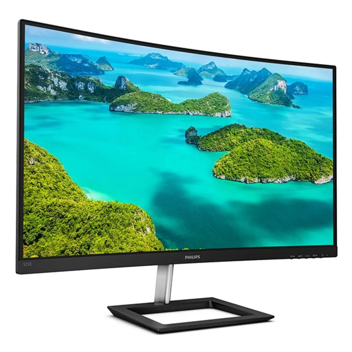 PHI MON 325E1C/00 monitor 31.5\" VA WQXGA 2560x1440 75Hz 4ms 3000:1 250cd/m² ívelt dönthető 100x100 VESA HDMI DP VGA #2