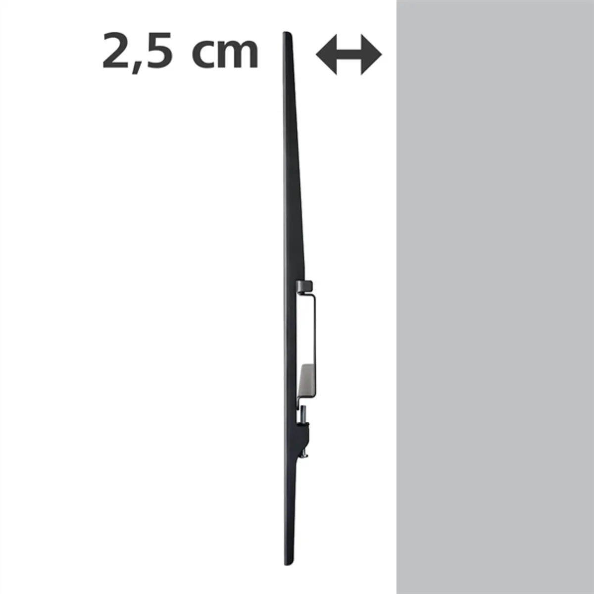 HAMA 00220811 FITV fix falitartó 600x400 fekete 40 kg 81-191 cm #2