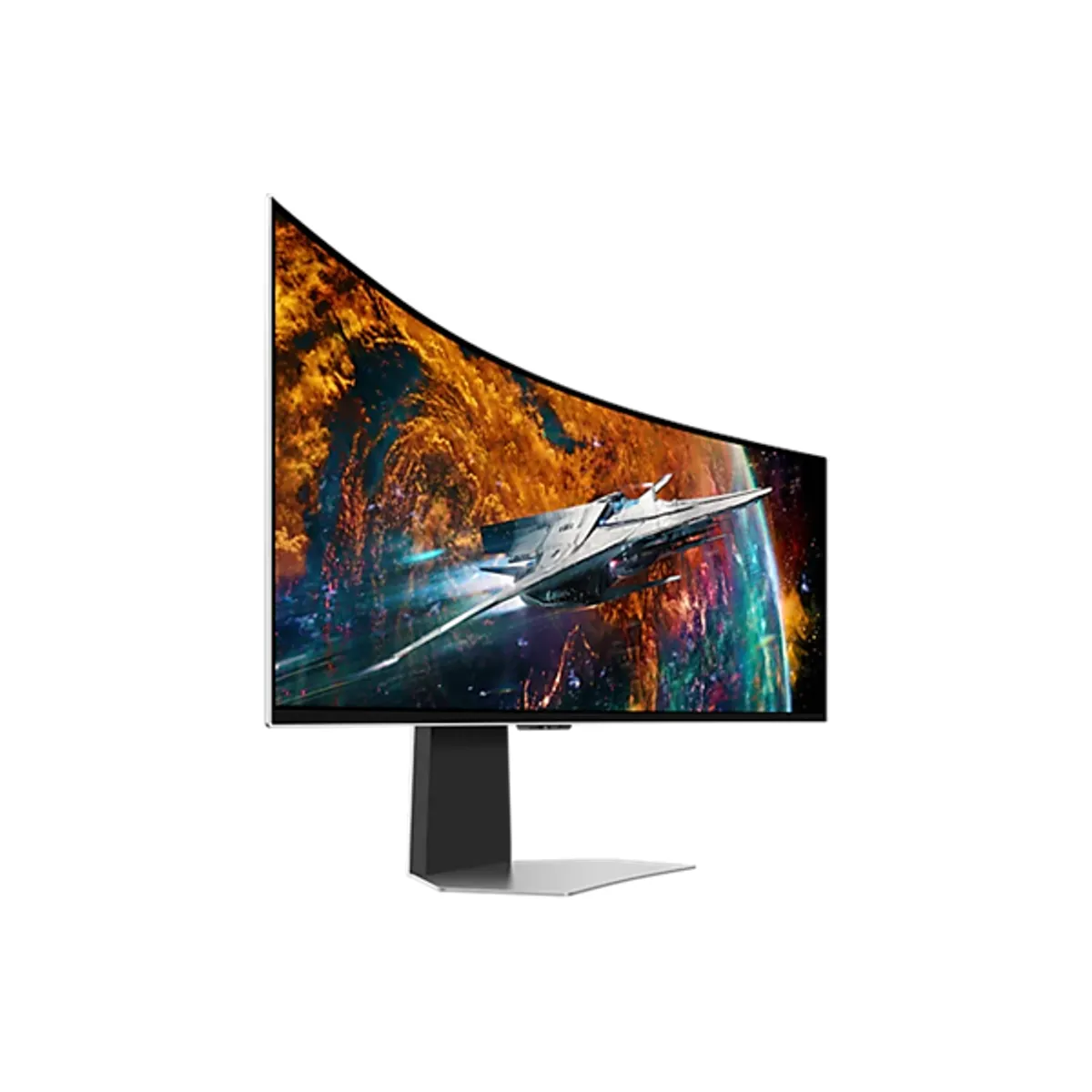 SMG MON LS49CG950SUXDU játékmonitor 49" OLED 5120x1440 240 Hz 0,03 ms HDR 32:9 1800R, 100x100 VESA, hdmi dp usb, hangszóró, állítható magasság, dönthető #7