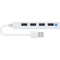 Speedlink SL-140000-WE Snappy Slim 4-portos USB 2.0 hub fehér #2
