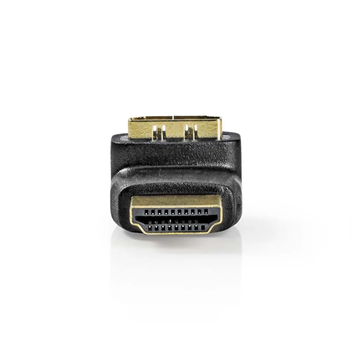 Nedis CVGB34902BK HDMI apa-anya adapter aranyozott 270 fokos szögben elforgatható #3