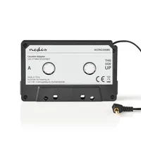 NEDIS ACON2200BK kazettaadapter autós magnóhoz 3,5 mm kimenet 1 m fekete ABS #2