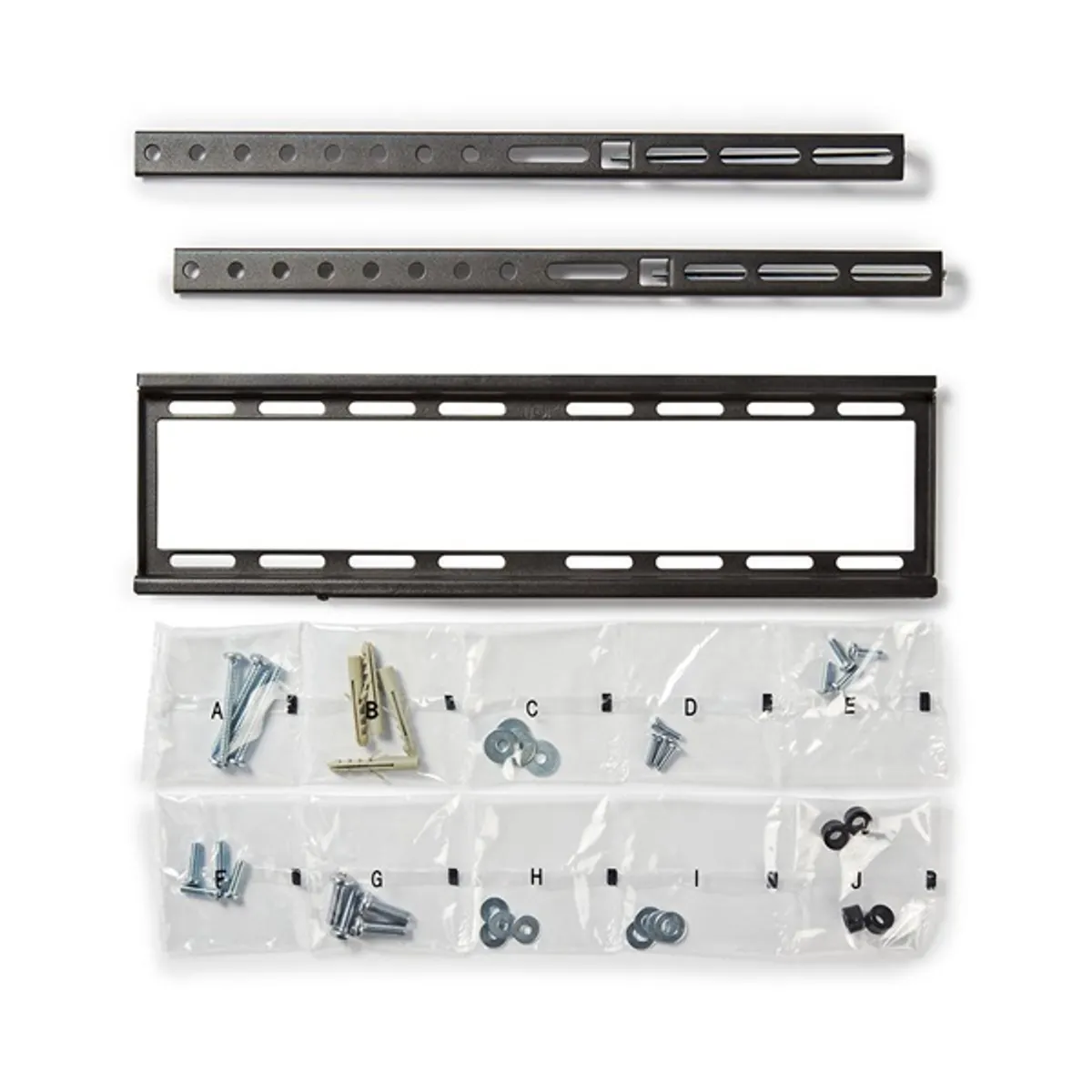 NEDIS TVWM1031BK rögzített fali TV-tartó 23-55" max. 35 kg VESA 100x100-400x400 23 mm faltól #3