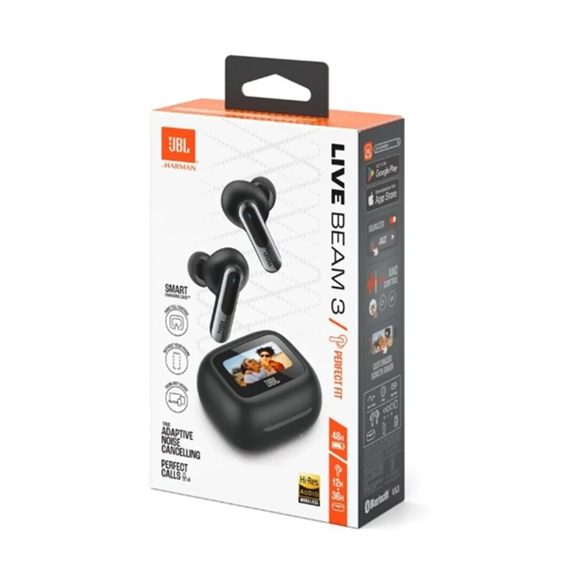 JBL JBLLIVEBEAM3BLK Live Beam 3 bluetooth fülhallgató igen stereo fekete vezeték nélküli #2
