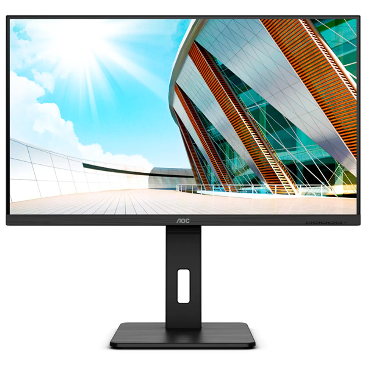 AOC U32P2 P2 31.5" UHD VA HDMI 2.0 x2 DP 1.2 USB 3.2 Gen1 4x port állítható magasság 150mm Pivot VESA 100x100 hangszóró #6
