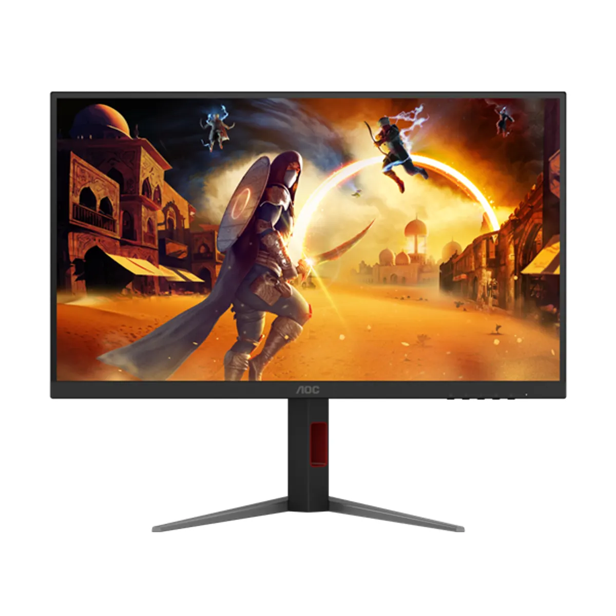 AOC U27G4XM IPS Gaming monitor 27" 4K 3840x2160 1 ms USB 3.2 Gen1 VESA állítható fekete-piros #2