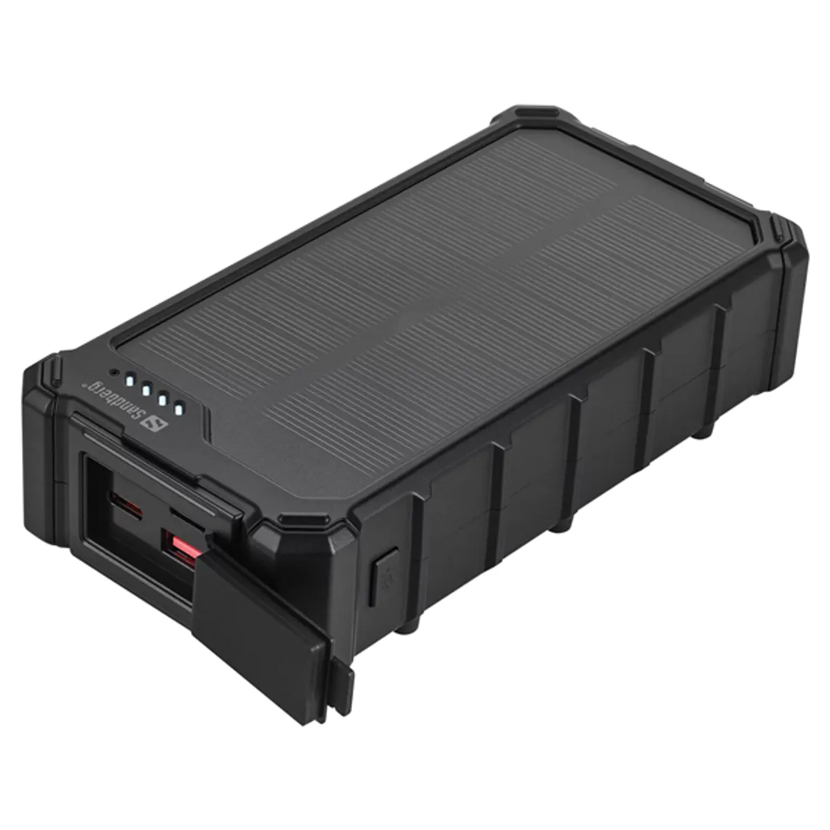 SANDBERG 421-24 Akkubank Solar CampLED 20000mAh IP65 LED USB-C PD18W #1