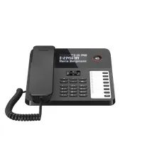 GIGASET S30350-H224-S201 Desk 600 Vezetékes analóg telefon 3 soros LCD kijelző VIP csengőhang 14 tárcsázó gomb 100 bejegyzés