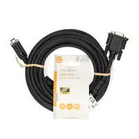 NEDIS CCGL59000BK50 VGA kábel 5 m fekete VGA dugasz WXGA 1280x768 #3