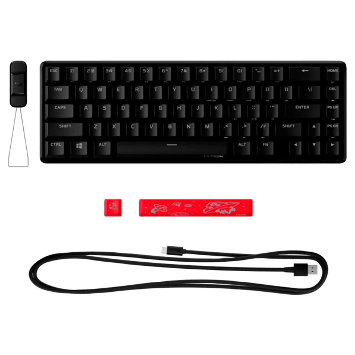 HP HYPERX 4P5D6AA#ABA HyperX USB US Csatlakozók USB Layout US #2