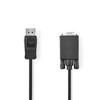 NEDIS CCGL37301BK10 kábel fekete #2