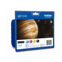 BROTHER LC1240VALBP CMYK tintapatron készlet 4db 600 oldal színenként