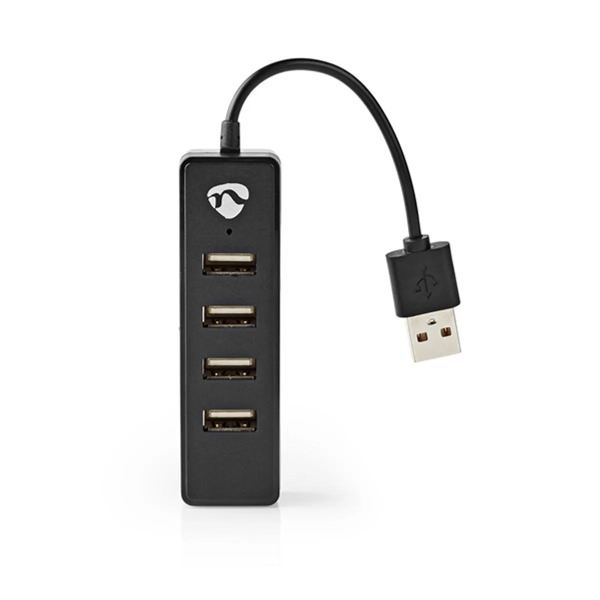 Nedis UHUBU2420BK 4 portos Usb 2.0 hub plug and play #1