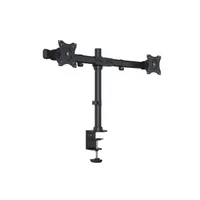 MULTIBRACKETS 7350073733309 M Deskmount Basic Dual 15-27" Fekete 75x75 100x100 VESA Dönthető Forgatható 7,5 kg #1