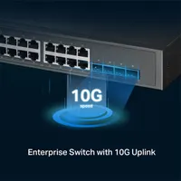 TP-LINK SG3428XPP-M2 Omada 24x2.5G RJ45 4 SFP modul foglalat L2 PoE #2