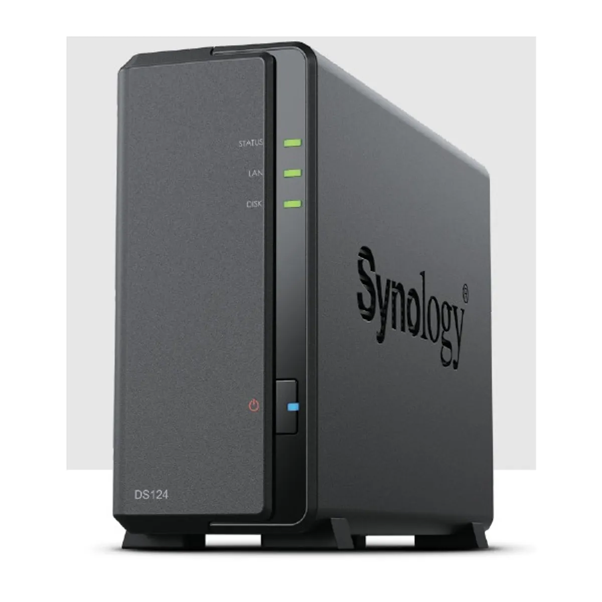 Synology DS124 DiskStation RTD1619B 1 GB DDR4 1x 1GbE 2x USB 3.2 Gen1 1-bay #1