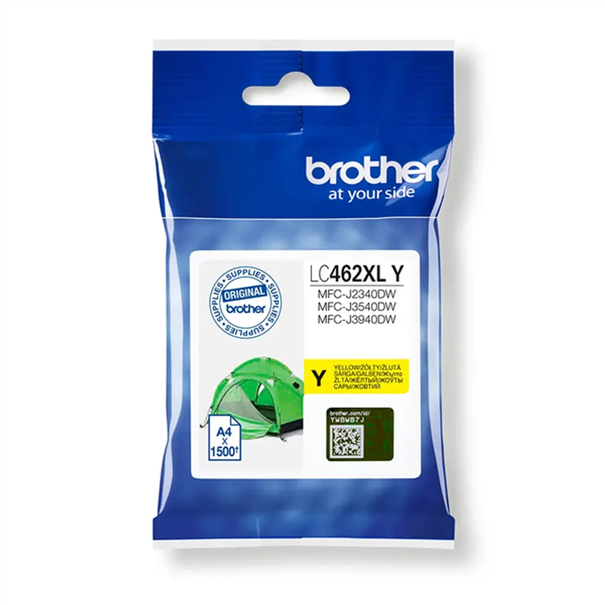 BROTHER LC462XLY sárga tintapatron 1500 oldal #1
