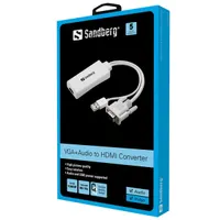Sandberg 508-78 VGA audio to HDMI konverter HDMI 1.4 1080p #2