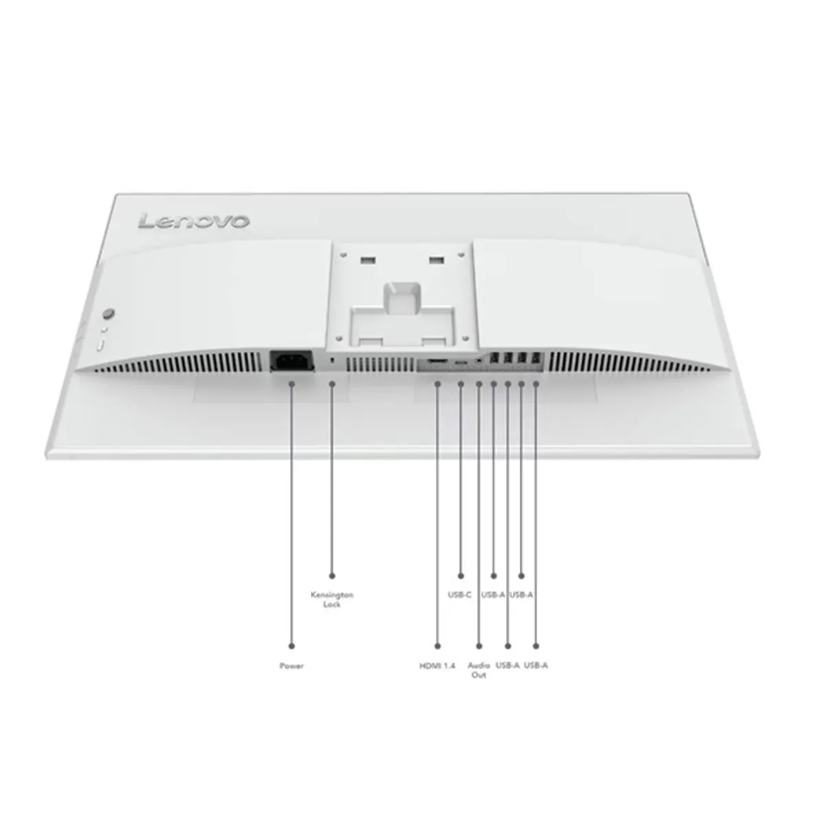 LENOVO-COM 67DCUAT6EU monitor 23.8" IPS 144 Hz FHD beépített táp USB-C PD 100W DP alt mode RJ45 #6