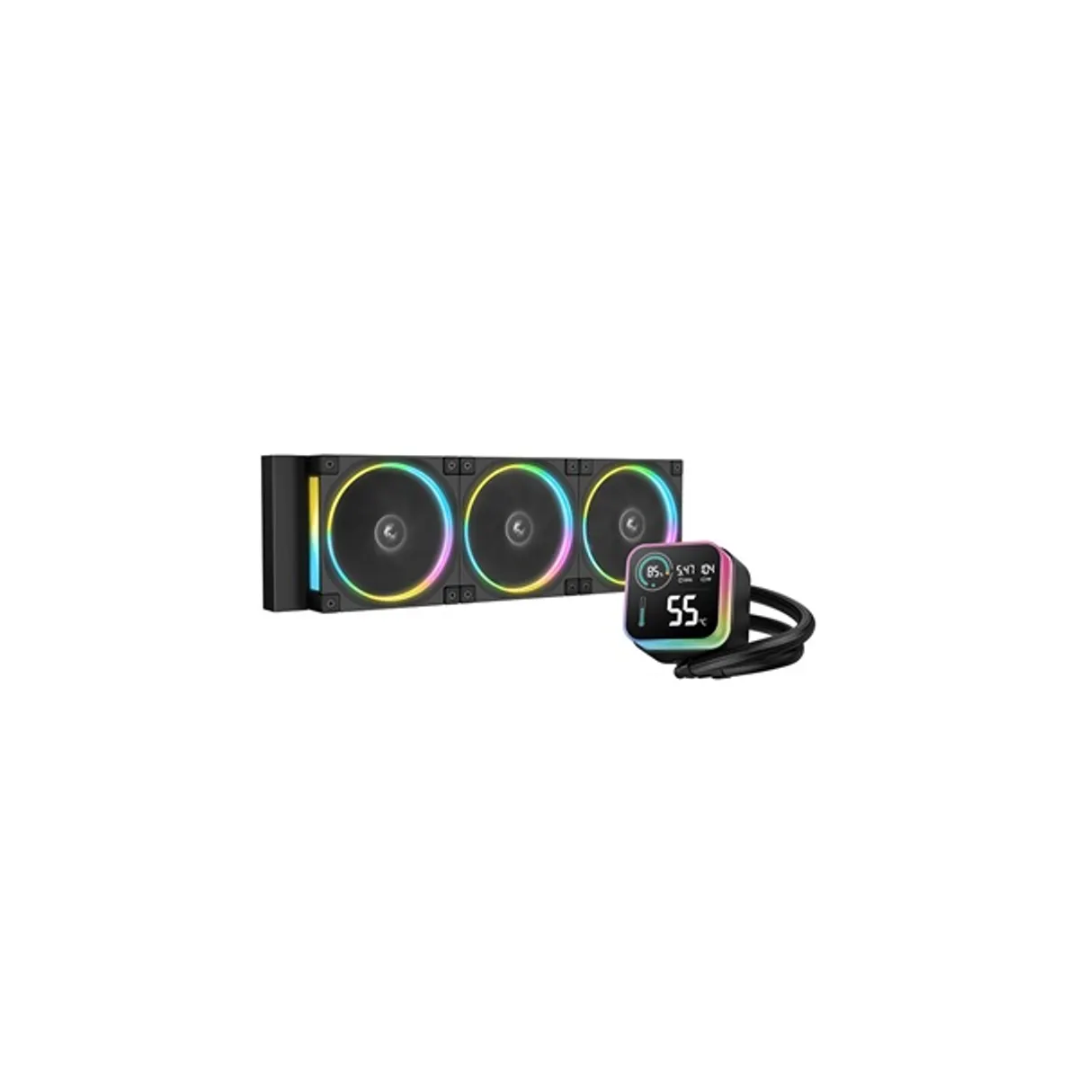 DEEPCOOL R-LQ360-BKASMC-G-1 LQ360 ULTRA ARGB vízhűtés #1