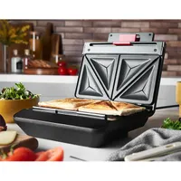 RUSSELL HOBBS 26800-56 Creations Easy Clean szendvicssütő kivehető lapok, két szendvics, függőleges tárolás, 750 W, 2+1 év garancia