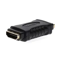 NEDIS cvgb34900bk HDMI toldó adapter aranyozott csatlakozók fekete egyenes #5