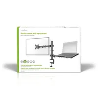 NEDIS MMSISNB110BK asztali monitor tartó konzol és laptop állvány 15"-32" 75x75 100x100 #5