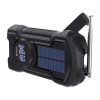 SANDBERG 421-03 Survivor radio all-in-1 5000 mAh powerbank AM FM bluetooth hangszóró napelemes töltés és kézi hajtás #4