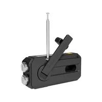 SANDBERG 421-04 Survivor Radio All-in-1 2000mAh AM-FM rádió USB töltés, napelemes töltés, kézi hajtókar, zseblámpa #5