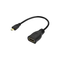 BLACKBIRD BH1314 HDMI Micro-D-HDMI-A átalakító 0,23m Fekete