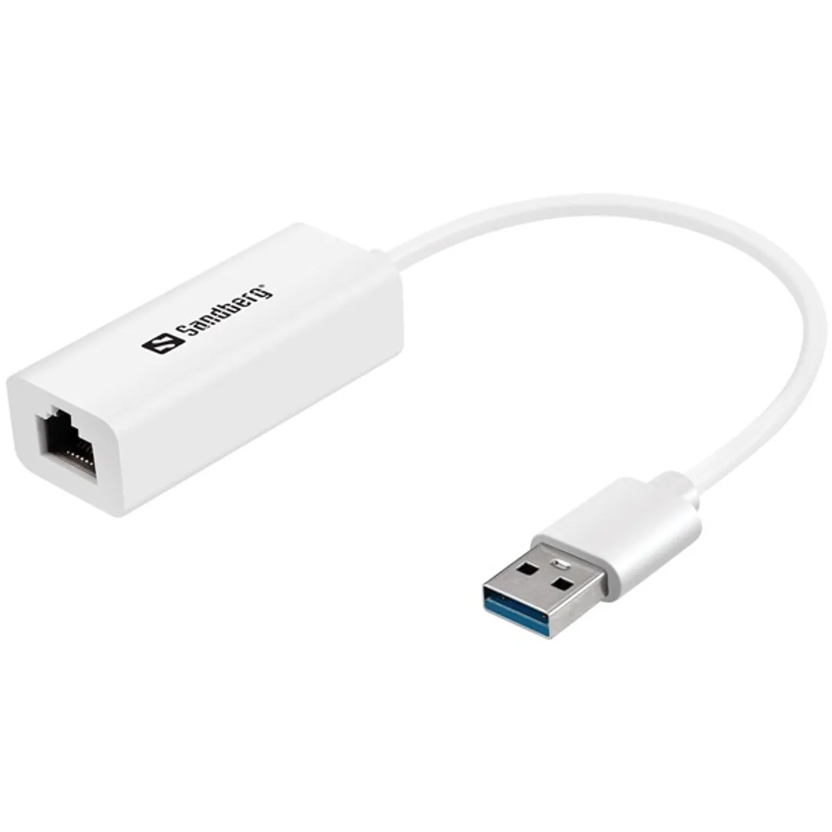 Sandberg 133-90 USB3.0 gigabit hálózati adapter RJ45 fehér #1
