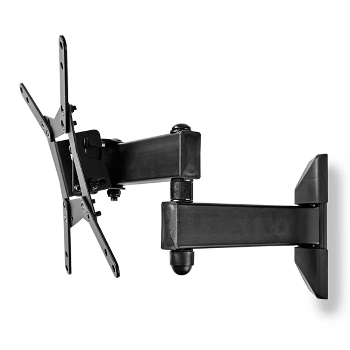 NEDIS TVWM31BK dönthető fali TV-tartó 10-32" VESA 75x75 100x100 200x100 200x200 0-15 fok 0-180 fok faltávolság 68-370 mm 1 monitor 30 kg 3 forgáspont #2