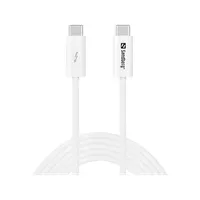 Sandberg 136-57 USB-C USB4 kábel 240W 40Gbps 2m #1