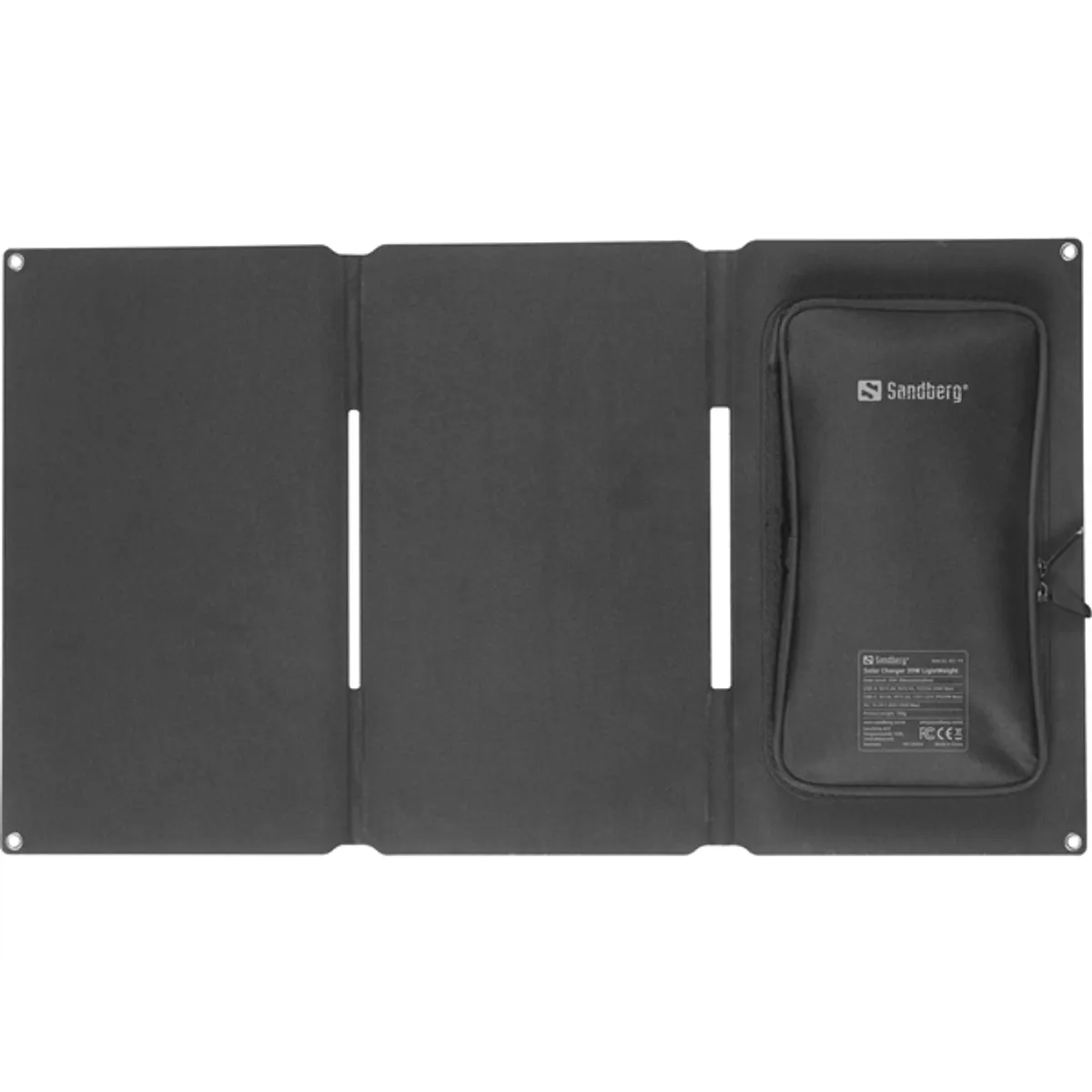 Sandberg 421-19 Napelemes töltő 30W 3-panelos IP67 USB-C PD20W USB-A 24W #4
