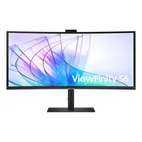 SMG MON LS34C652VAUXEN monitor ívelt 34" 21:9 va hdr 3440x1440 100 hz 5 ms 350 nit hdmi displayport usb-c usb lan webkamera 100x100 vesa fekete
