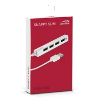 Speedlink SL-140000-WE Snappy Slim 4-portos USB 2.0 hub fehér #3
