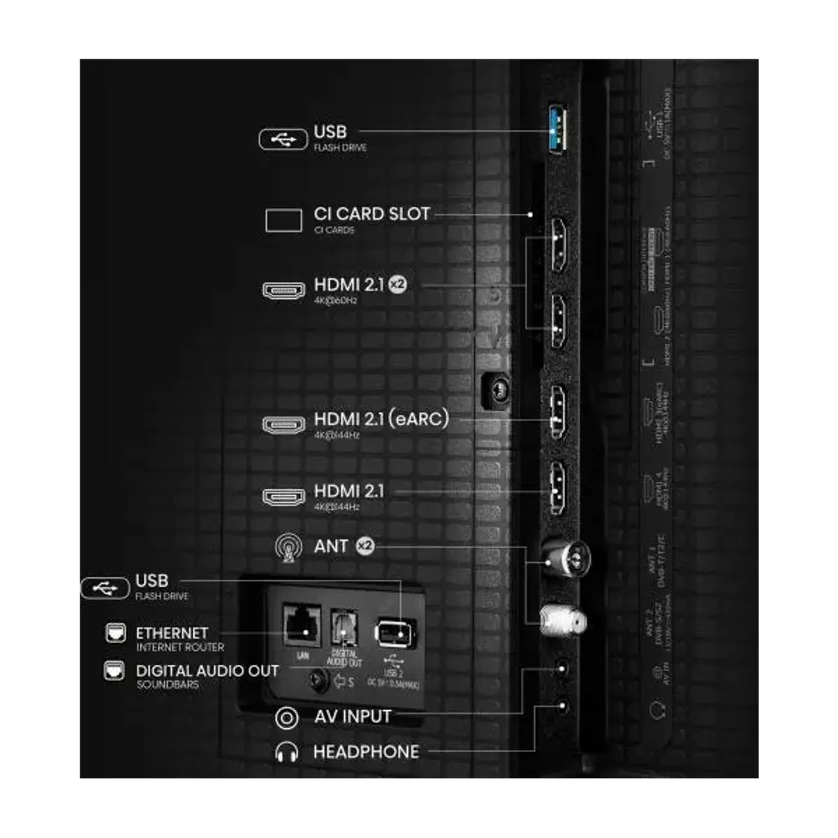 Hisense 65U7Q ULED MiniLED 4K 144Hz VRR VIDAA Dolby Vision #5