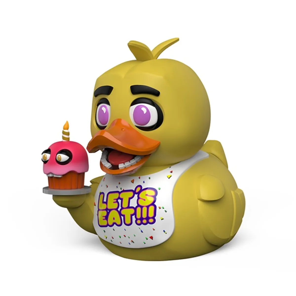 Numskull NS5039 Tubbz Five Nights at Freddy's Chica gumikacsa First Ed. #1