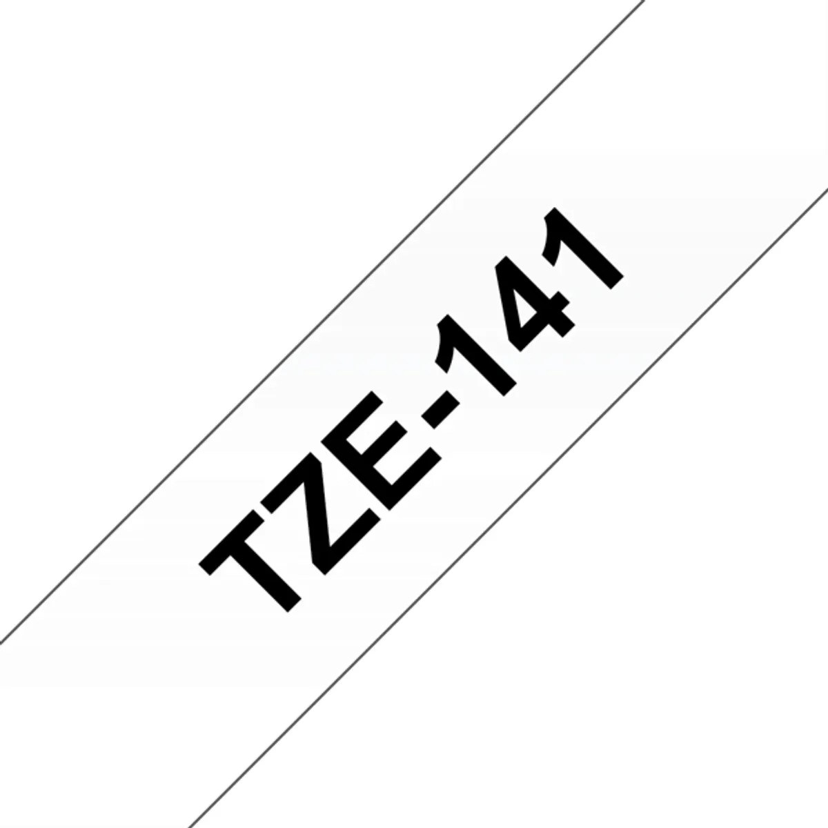 Brother TZE141 P-touch laminált címkéző szalag 18 mm szélesség 8 m hossz #1