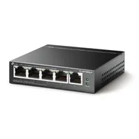 TP-LINK TL-SF1005LP 5 portos asztali kapcsoló 4 PoE port 41 W PoE keret IEEE 802.3af
