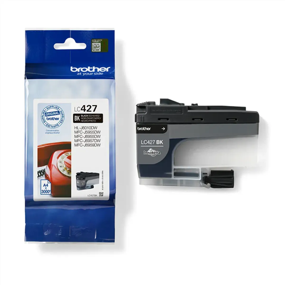 Brother LC427BK tintapatron fekete 3000 oldal #1