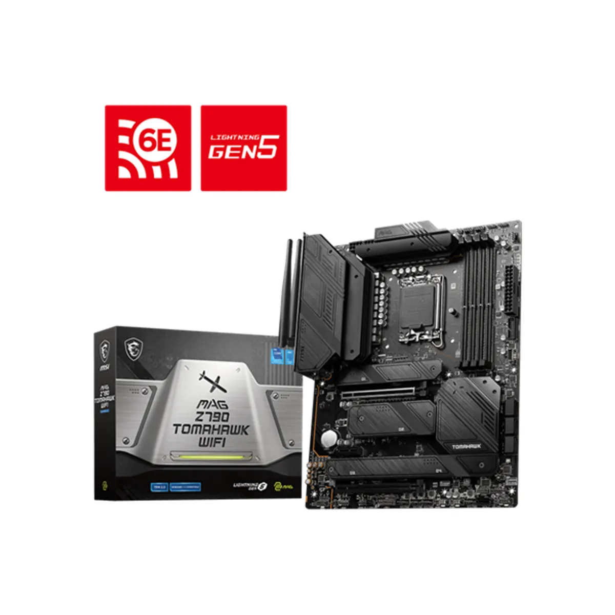 MSI PCC MAG Z790 TOMAHAWK WIFI Z790 Tomahawk WIFI S1700 ATX DDR5 5600 128GB M.2 6xSATA 2.5G LAN WiFi HDMI DP #1
