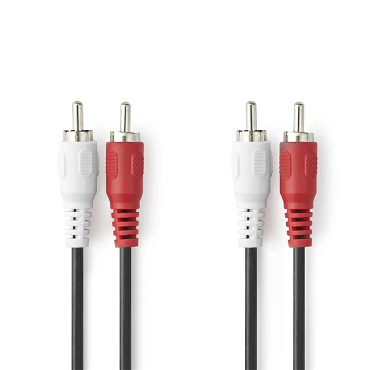 Nedis CAGL24200BK15 sztereó RCA kábel 2x RCA dugó 1.5m #1