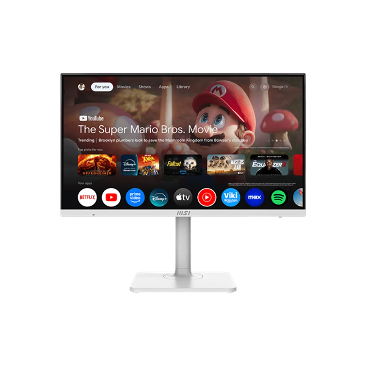 MSI DT 9S6-3PB19H-261 27" IPS UHD 3840x2160 60Hz 4ms 178 Bluetooth USB-C HDMI DP USB 2.0 LAN VESA 75x75 állítható magasság dönthető forgatható #1