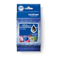 Brother LC552XLBK tintapatron fekete pigment alapú 3000 oldal kompatibilis MFC-J3660DW, MFC-J3960DW