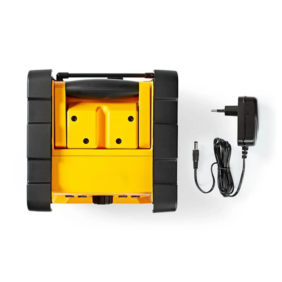 Nedis RDFM3100YW Rádió FM Bluetooth IPX5 15W 20 FM állomás 3,5 mm bemenet hordozó fogantyú #5