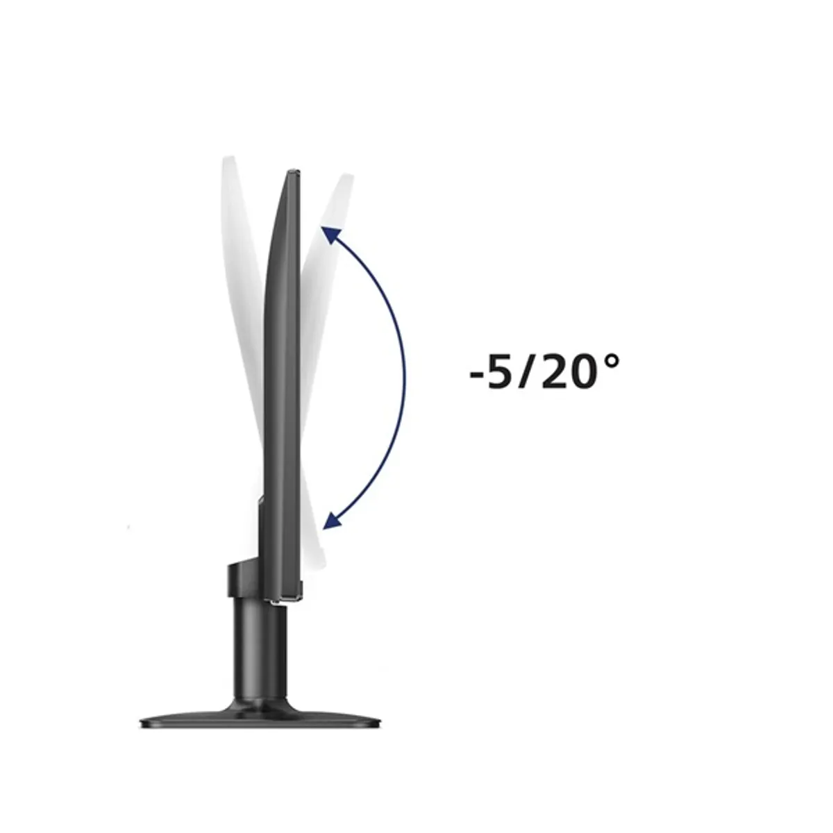 PHI MON 27E2N1100L/00 27" FHD VA 100 Hz 4 ms 178/178 4000:1 D-Sub HDMI VESA 100x100 Dönthető Fekete 250 lumen #7