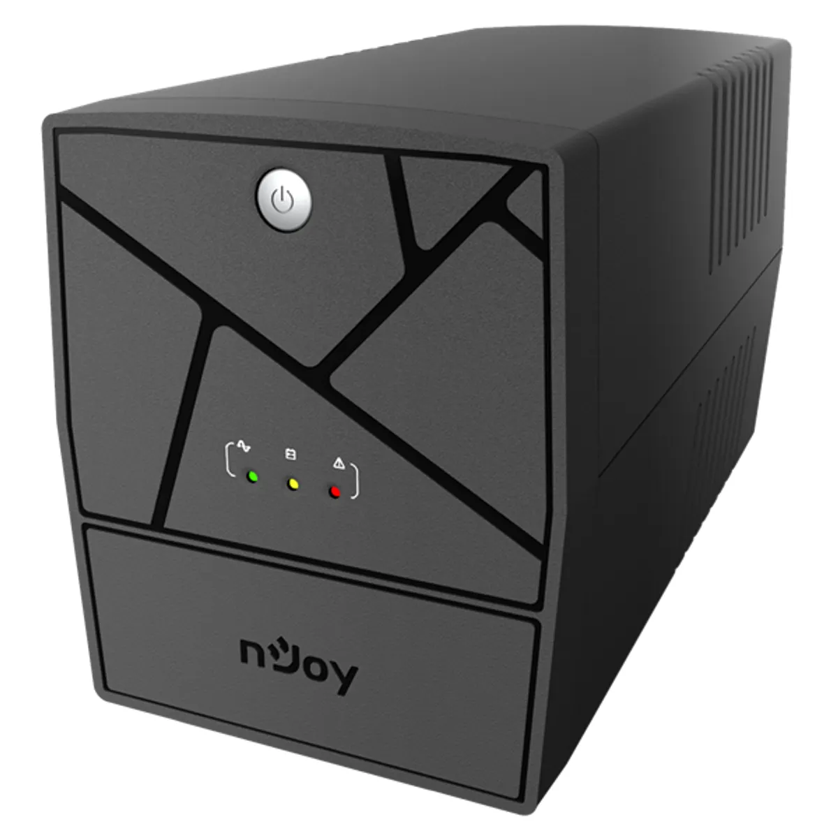 NJOY UPLI-LI100KU-CG01B Keen 1000 VA line-interaktív UPS USB 4x Schuko #1