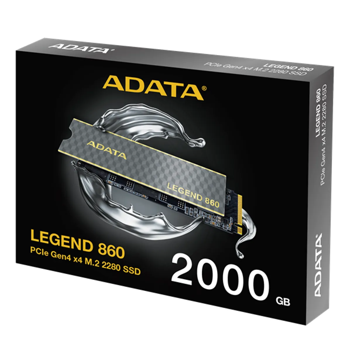 ADATA SLEG-860-2000GCS Legend 860 M.2 2280 PCIe Gen4x4 r:6000 MBps w:5000 MBps 2TB #1