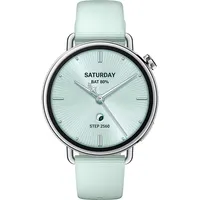 XIAOMI BHR080CGL Watch S4 41mm fluor gumi szíj 1,3" Bluetooth NFC zöld #2